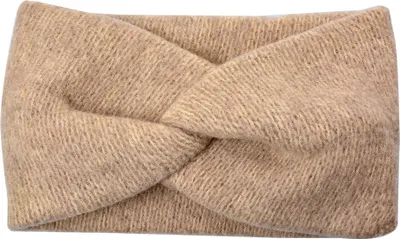 Produktbild von Clayre & Eef Stirnband Frauen 10x22 cm Beige Synthetisch