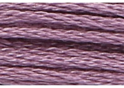 Immagine prodotto di Filo per maglieria, colore viola intenso, 8 metri, cotone, codice colore 871, 6 capi