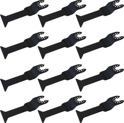 Image de Lames de scie multifonctions pour métal et bois 44 x 78 mm Universelles – Carton de 10 pièces
