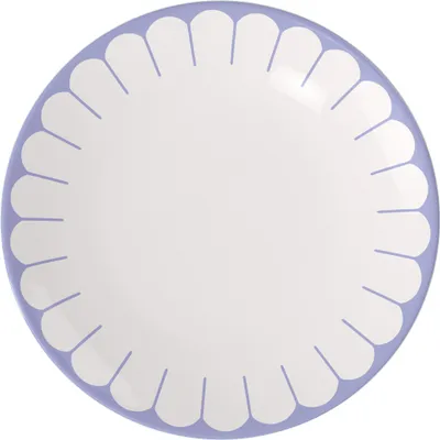 Produktbild von Villeroy & Boch Speiseteller FLEUR bleu DH 26.60x2.60 cm weiß