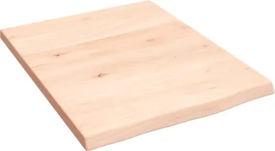 Image de vidaXL Plateau de lavabo 40x50x2 cm Bois massif non traité