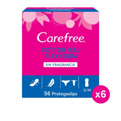 Immagine prodotto di Carefree Flexiform Protector Cotone Sin Fragancia 56 U