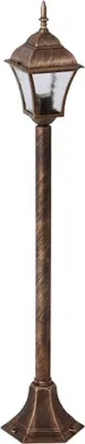 Produktbild von Rabalux 8395 Außenstehleuchte Toscana, E27, gold, rund, Klassisch, ø205mm