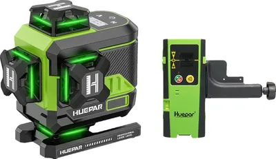 Image de Niveau laser, plusieurs lignes, haute précision, Avec détecteur