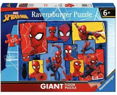 Produktbild von RAVENSBURGER Riesiges Bodenpuzzle Spiderman 125 dlks