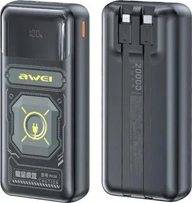 Produktbild von Awei Powerbank P99K 20000Mah 22.5Wczarny/Schwarz