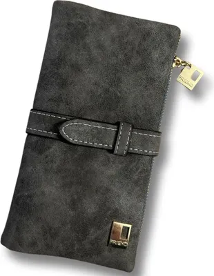 Zdjęcie produktu dla Portfel VI-22702 Szara - Elegancki i Funkcjonalny KP22702