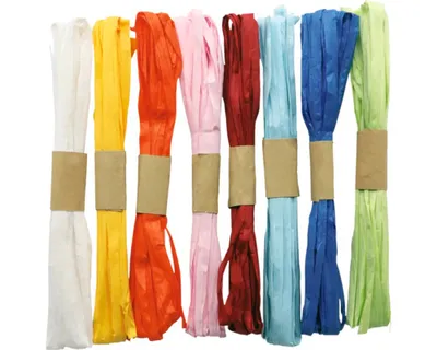 Produktbild von Glorex Papier-Schnur 5 m 8 Farben