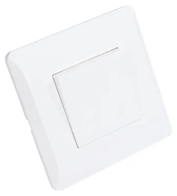 Touch-Schalter, 2-Wege, 230 V, 10 A, 1000 W, Kunststoff, Weiß