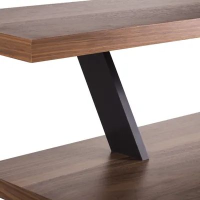 Produktbild von Barkonsole Counter schräg mit Montageset schwarz eloxiert