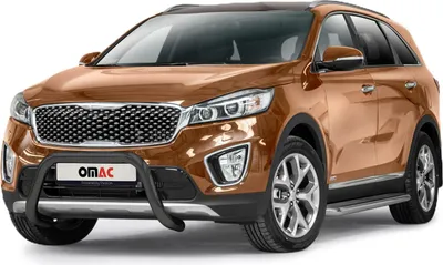Produktbild von Frontschutzbügel Frontbügel für Kia Sorento 2015-2018 mit ABE Stahl Schwarz