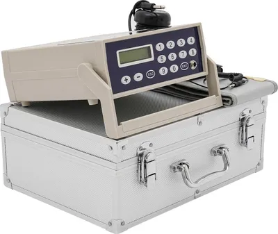 Image de Bain de pieds détox ionique - Appareil de spa pour les pieds - 50 W - Température réglable - Affichage numérique - Bracelet - Prise UE 220 V - Blanc
