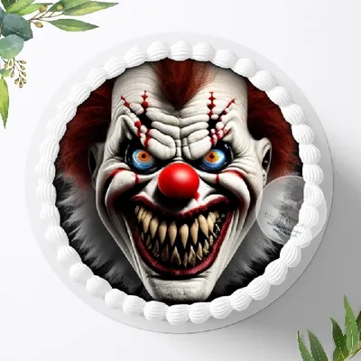 Produktbild von Für die Geburtstags Torte ein Tortenaufleger, Zuckerbild mit dem Motiv: Halloween , Essbares Foto für Torten, Fondant, Ø 20cm, 1186z
