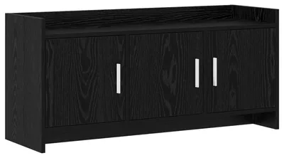 Produktbild von TV-Schränk 102 x 33 x 47 cm Schwarze Eiche Holzwerkstoff