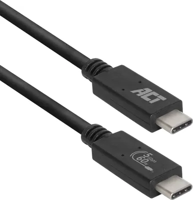 Produktbild von ACT USB 3.2 Gen1 Verbindungskabel C-Stecker - C-Stecker 1 Meter AC7401