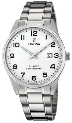 Image de Festina Montre dateur ACERO CLASICO White
