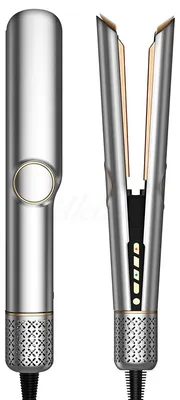 Produktbild von 2-in-1 Haarglätter und Haartrockner 1500W, professioneller Föhn, schnell trocknend, geräuscharm, 3 Geschwindigkeiten