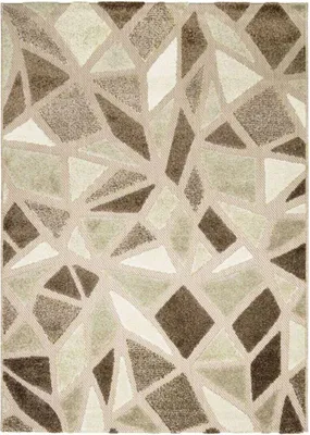 Produktbild von Teppich für innen und außen in Beige und Braun 120x170