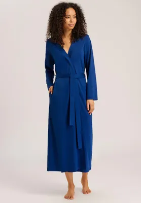Productafbeelding van Hanro Naila Negligé 074999/074997 indigo - Maat: S  - Blauw
