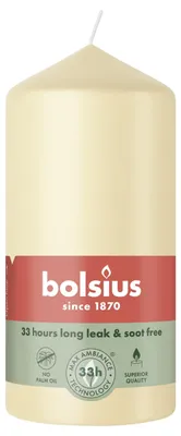 Productafbeelding van Bolsius Stompkaars 120/58 Beige (1 stuk)