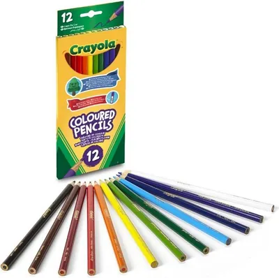 Immagine prodotto di Matite colorate Crayola, 12 pezzi, 1 set