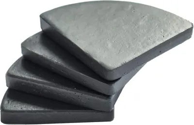 Immagine prodotto di Set di 4 sottovasi per vasi da fiori, dimensioni 7 x 7 cm, colore grigio