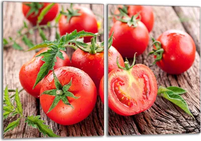Produktbild von Glasschutzplatte für den Herd 2x40x52 Tomaten