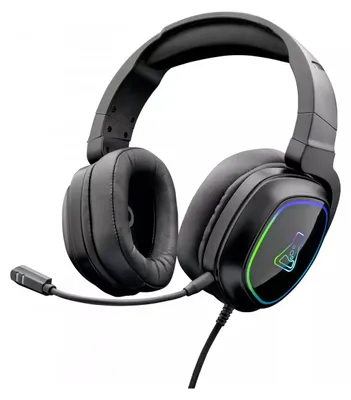 Productafbeelding van Wired Gaming Headset - The G-Lab - KORP RADIUM - Microphone - RGB - Black
