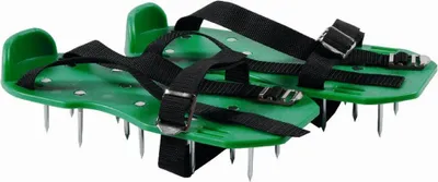 Image de Chaussures pour aérateurs de gazon, couleur : vert universel
