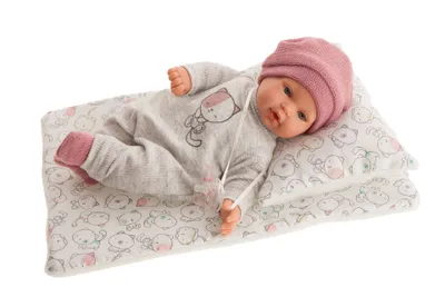 Zdjęcie produktu dla Antonio Juan 11115 KIKA - realistyczna lalka z dźwiękami i miękkim materiałowym korpusem - 27 cm
