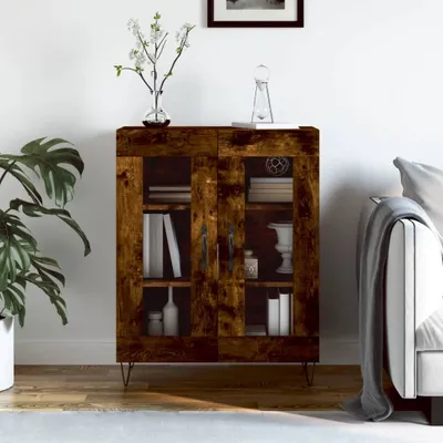 Obrázek produktu pro vidaXL Příborník kouřový dub 69,5x34x90 cm výrobek ze dřeva