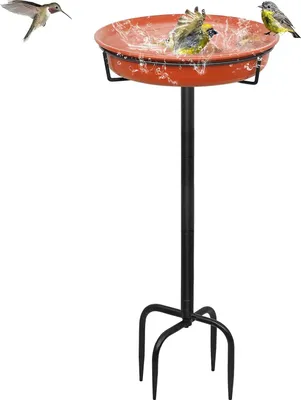 Produktbild von Vogelbad auf Fuß, Außen, Metall, klein