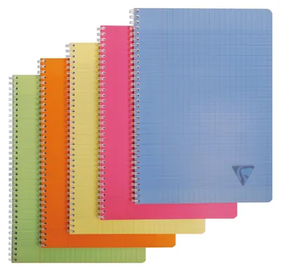 Image de Carnet à spirales A4 Linicolor franz. ligné 90 feuilles