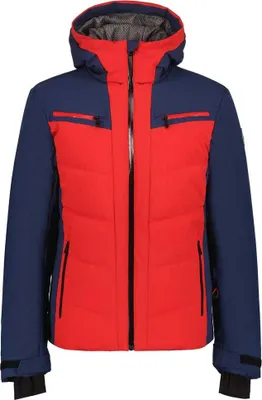 Obrázok produktu pre ICEPEAK Ercoland pánska lyžiarska bunda s kapucňou červená 50