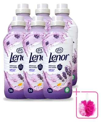 Produktbild von 6 x Lenor Weichspüler Lavendel & Kamille 1176 ml - Sparpackung - 6 Stücke