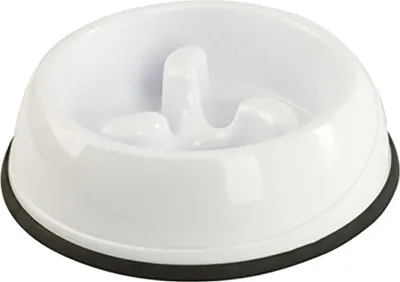 Immagine prodotto di Kerbl ciotola per cani in plastica Anti Dribble 500ml, bianco; 80503
