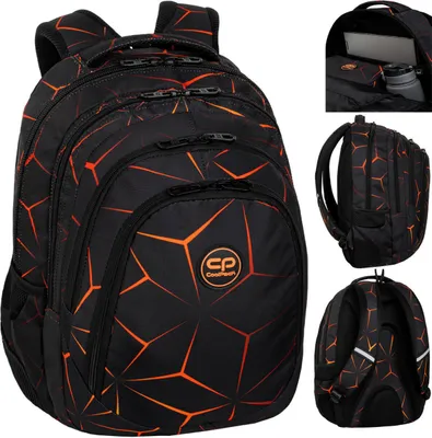 Produktbild von Coolpack Drafter 3 Lava 3-Fach-Rucksack