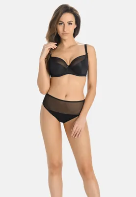 Produktbild von Teyli Klassische Unterhosen mit höherem Bund 758 schwarz M