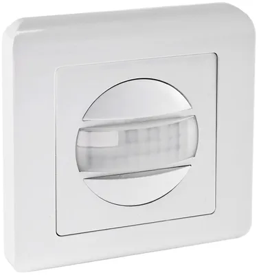 Obrázok produktu pre Detektor pohybu PIR 160° Pro LED vhodný na zapustenie, 2-vodičová technológia, biely