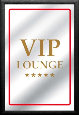 Obrázok produktu pre KS113 Fun - Vip Lounge gold - Zrkadlo s potlačou