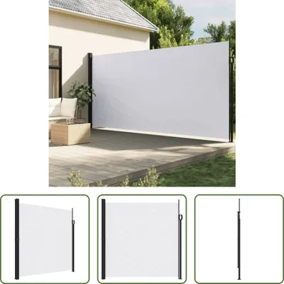 Zdjęcie produktu dla Wysuwana markiza boczna Living Store biała 200x600 cm