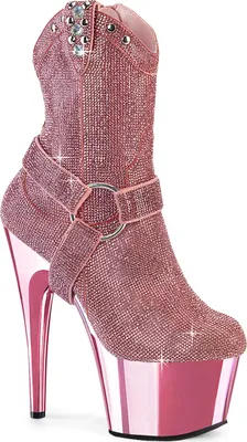 Produktbild von ADORE-1029CHRS Damen Booties von Pleaser, Rosa , EU 37, US 7
