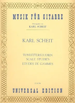Produktbild von Tonleiterstudien für Gitarre