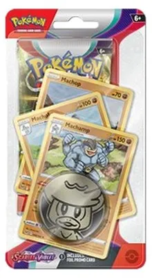 Produktbild von Pokemon Scarlet & Violet: Machamp Premium Checklane Blister