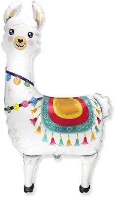 Produktbild von Ballonim Luftballon Lama - XXL Riesenballon ca. 80 cm - Dekoration zum Geburtstag - Folienballon Happy Birthday Deko Partydekoration …