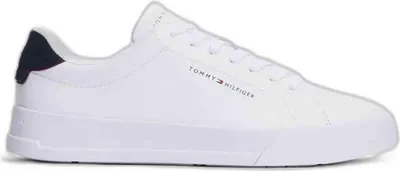 Produktbild von Tommy Hilfiger TH Court LTH Detail Ess Sneakers Laag - Wit - Maat 46