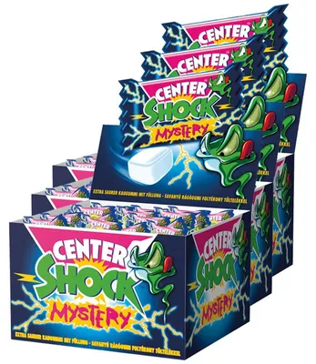 Immagine prodotto di Centre Shock Mystery Mix gomma da masticare acida e deliziosa da 400 g in confezione da 3 pezzi