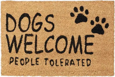 Produktbild von rohožka s kokosem "Dogs Welcome"