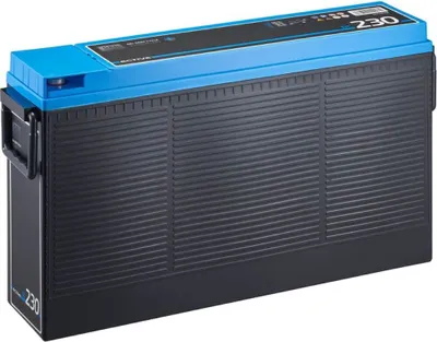 Produktbild von ECTIVE DC 230 GEL Slim 12V Versorgungsbatterie 230Ah - 0% nach §12 Abs. 3 UstG