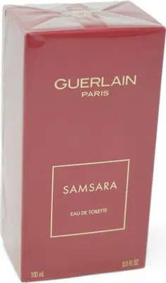 Obrázek produktu pro Guerlain Samsara, Ženy, 100 ml, Nedoplnitelná lahvička, Kosatec, Jasmín, Santalové dřevo, Tonkové boby, Vanilka, Ylang-ylang, Sprej, Alcohol, aqua (water), parfum (fragrance), alpha-isomethyl ionone, limonene, coumarin, linalool,...
